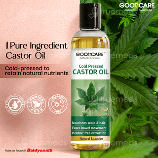 Goodcare Cold Pressed Castor Oil 200Ml